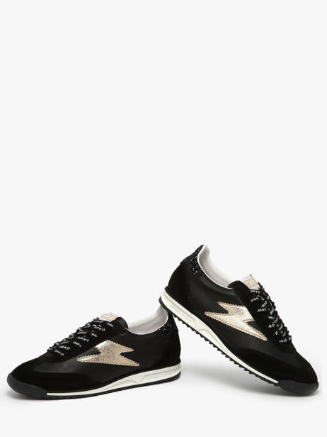 Sneakers Joyce Uit Leder Semerdjian Zwart accessoires JOYCE ander zicht 2